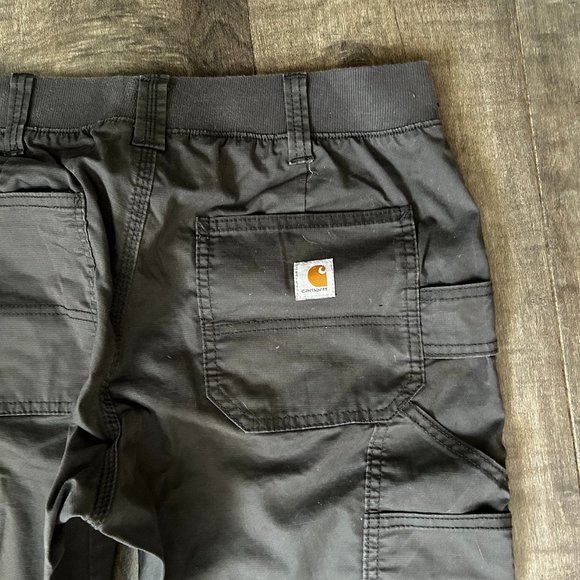 Carhartt Womens Force Rugged Flex Lakota Gray Relaxed Fit 10 Large - Picture 8 of 8